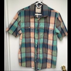 Men’s Medium Vans Short Sleeve Button Down